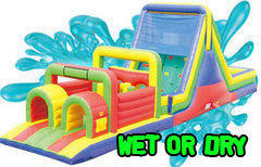 Obstacle Course Rentals - Wet Obstacle Course Rentals - Wet